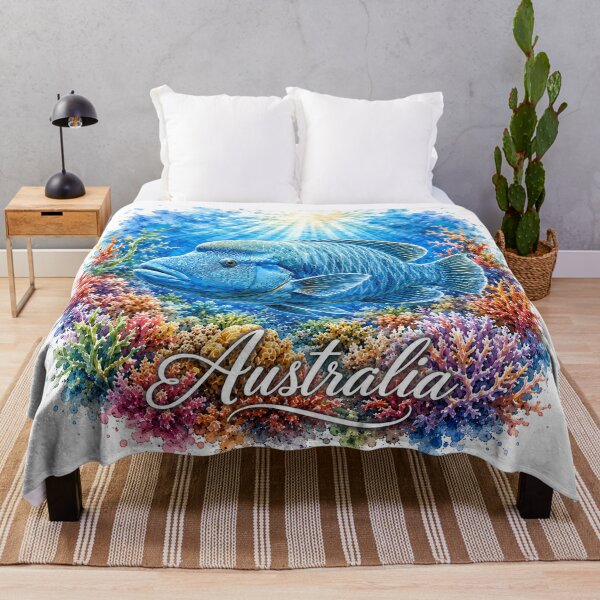 Item preview, Wild Waters of Australia – Underwater Marine Life Souvenir Gift designed and sold by Holiday-Hunter.