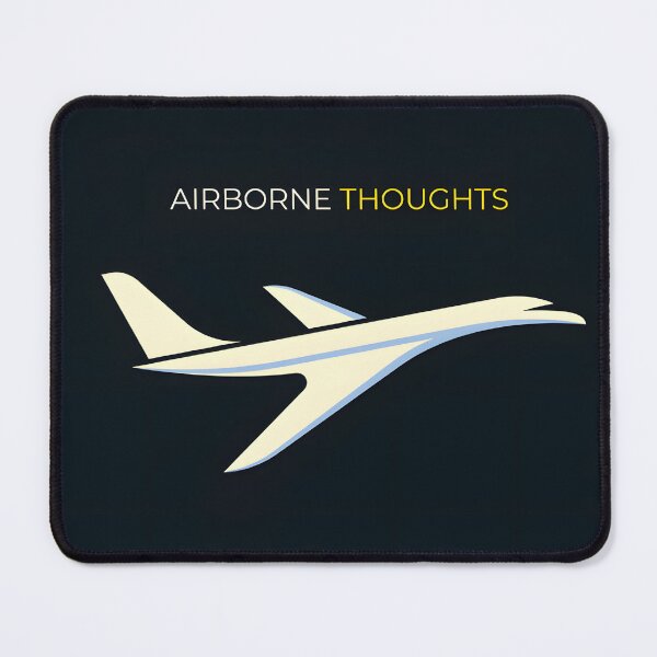 Item preview, Airborne Thoughts Minimalist Concorde Jet Art designed and sold by WingLink.