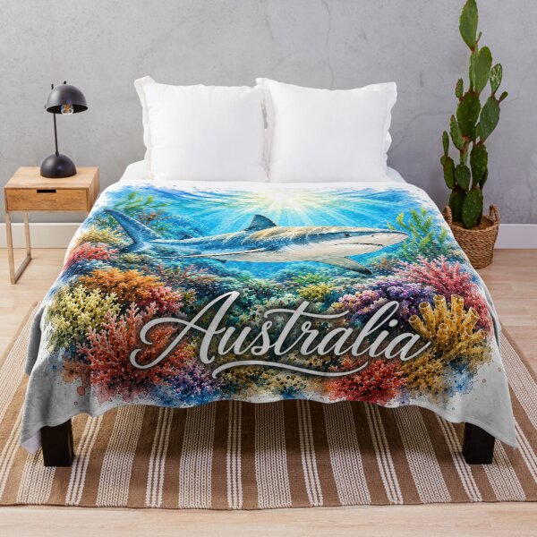 Item preview, Beneath the Aussie Blue – Australian Ocean Wildlife Souvenir Gift designed and sold by Holiday-Hunter.
