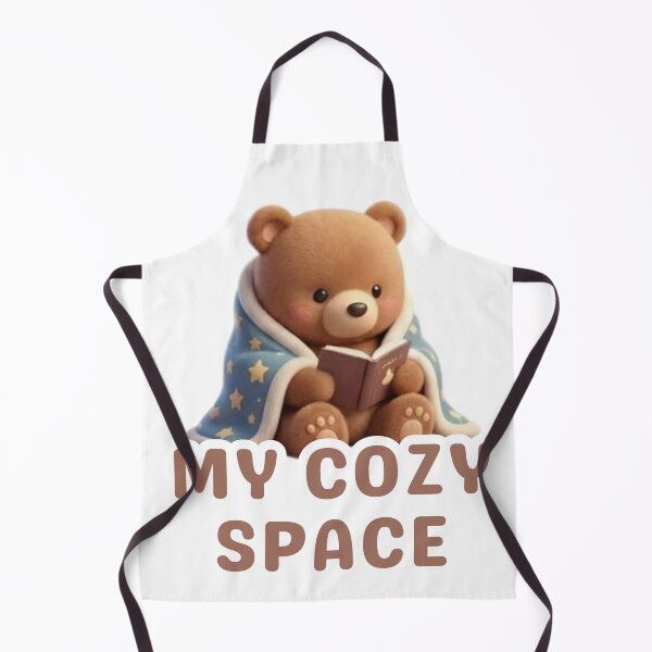Item preview, My Cozy Space - Cute Bear Reading Book Illustration designed and sold by Opie-Adn.
