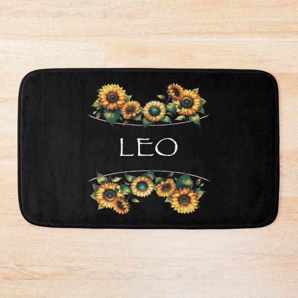 Item preview, Leo Birth Flower Zodiac Floral Design designed and sold by TeeGals.
