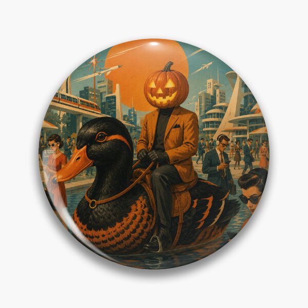 Item preview, Headless Horseman Endless Distraction – Retro Halloween Fantasy Art designed and sold by TheHorsemanRidesAgain.
