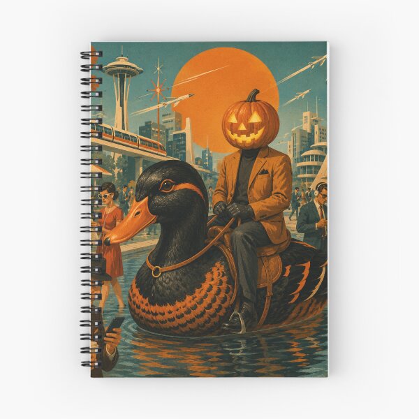 Item preview, Headless Horseman Endless Distraction – Retro Halloween Fantasy Art designed and sold by TheHorsemanRidesAgain.