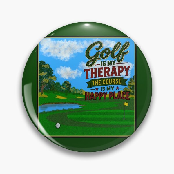 Item preview, Golf is my therapy designed and sold by GripItAndRipIt1972.