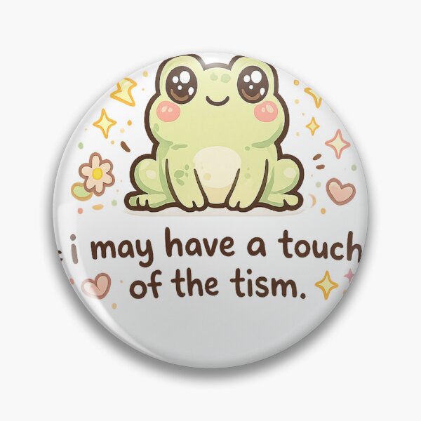 Item preview, Touch of the Tism Frog designed and sold by Strong-GYM.