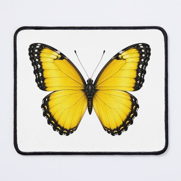 Item preview, Vibrant Yellow Monarch Butterfly Elegant Garden Insect designed and sold by Seculinator.