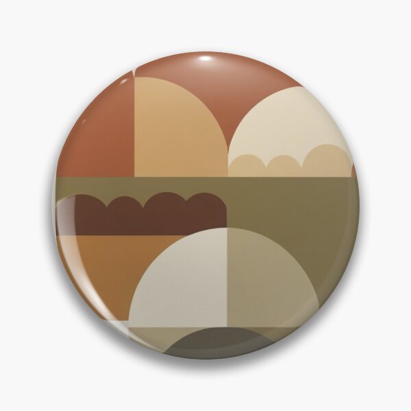 Item preview, Abstract Organic Shapes Earth Tones Poster designed and sold by EnmarcArt.