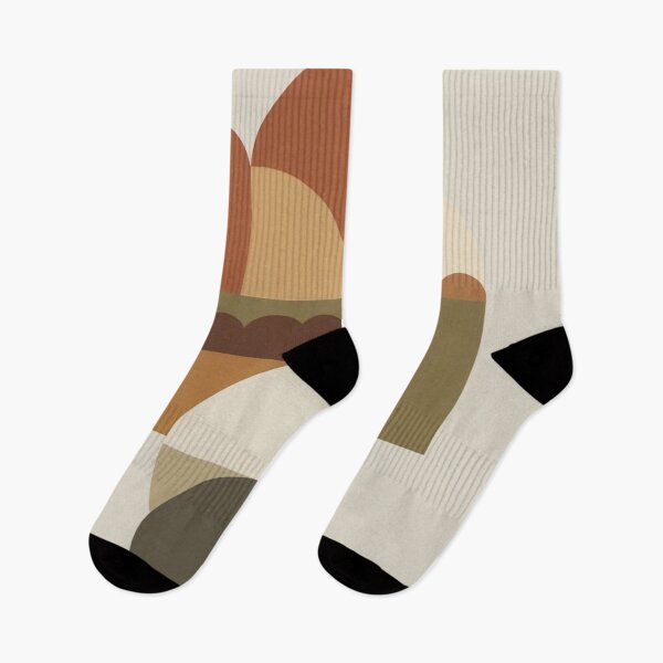 Item preview, Abstract Organic Shapes Earth Tones Poster designed and sold by EnmarcArt.