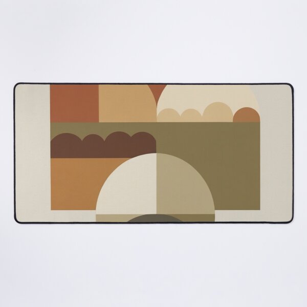 Item preview, Abstract Organic Shapes Earth Tones Poster designed and sold by EnmarcArt.