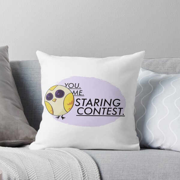 Item preview, You, Me, Staring Contest Owl designed and sold by walmartyuri.