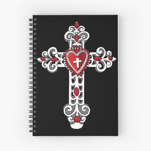 Item preview, Sacred Heart Crucifix designed and sold by blacksnowcomics.