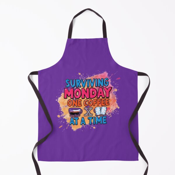 Item preview, Surviving Monday One Coffee At A Time Relatable Office Humor designed and sold by Miheerala.
