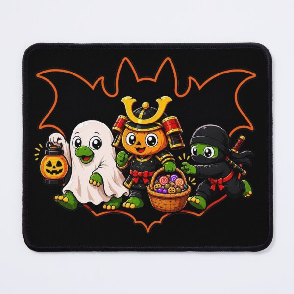 Item preview, Spooky Samurai Crew: Cute Ghost, Pumpkin and Ninja Halloween designed and sold by Fangtasia77.