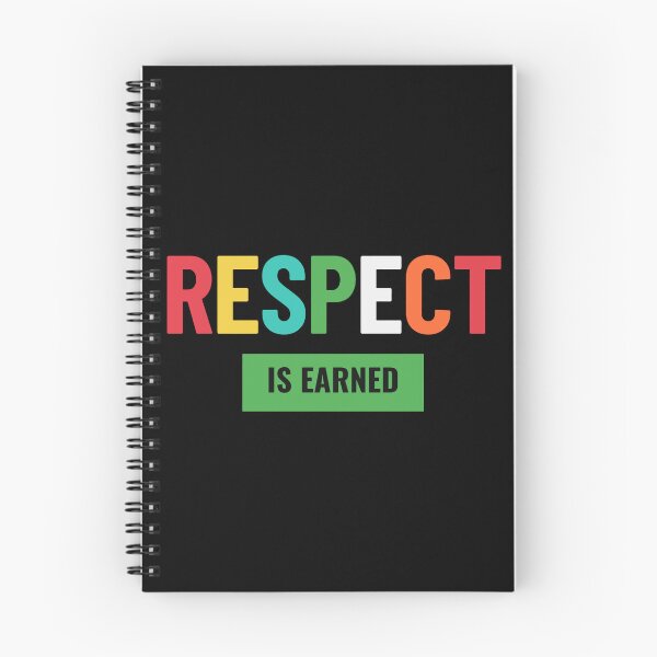 Item preview, Respect Is Earned – Bold Motivational Quote T-Shirt, Colorful Typography Tee, Hustle Shirt, Entrepreneur Gift, Success Mindset designed and sold by No Excuses .