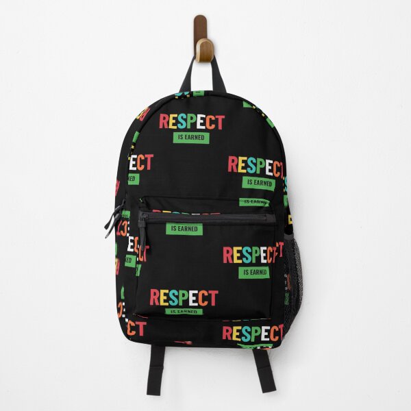 Item preview, Respect Is Earned – Bold Motivational Quote T-Shirt, Colorful Typography Tee, Hustle Shirt, Entrepreneur Gift, Success Mindset designed and sold by No Excuses .