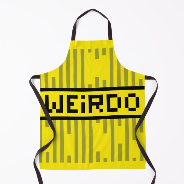 Item preview, WEIRDO — Pixel Art Word | Retro 8-Bit Two-Tone Typography designed and sold by Mouremandier.