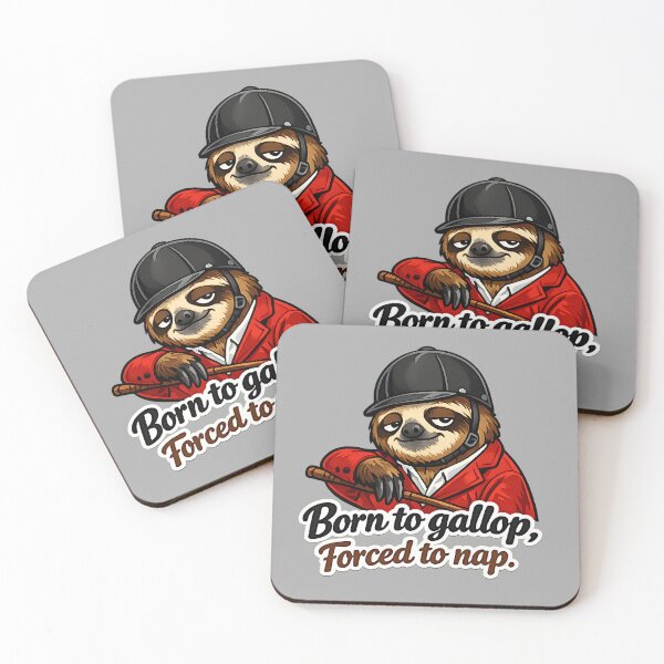 Item preview, Born to Gallop, Forced to Nap – Funny Sloth Design designed and sold by FilBlue.