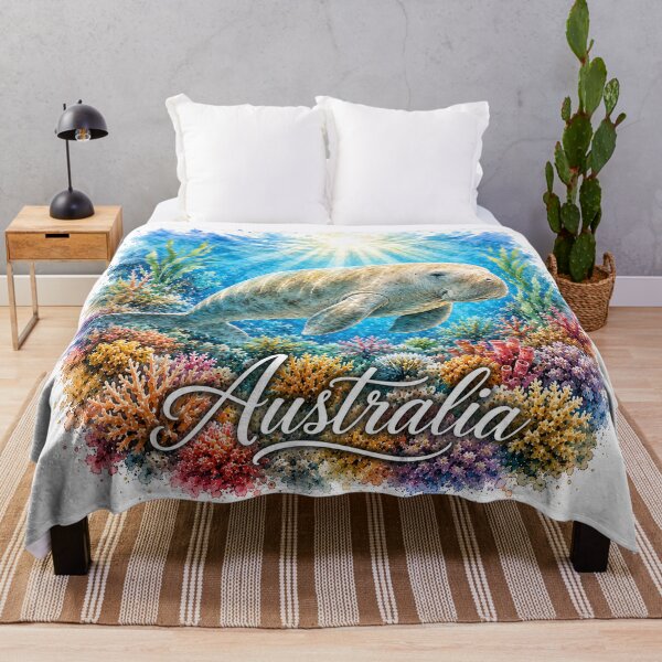 Item preview, Blue Paradise Australia – Underwater Ocean Life Souvenir Gift designed and sold by Holiday-Hunter.
