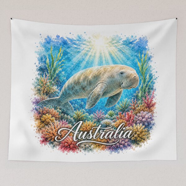 Item preview, Blue Paradise Australia – Underwater Ocean Life Souvenir Gift designed and sold by Holiday-Hunter.