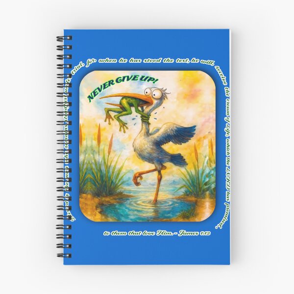 Item preview, BLESSED IS THE MAN WHO REMAINS STEADFAST UNDER TRIAL, FOR WHEN HE HAS STOOD THE TEST HE WILL RECEIVE THE CROWN OF LIFE, WHICH THE LORD HAS PROMISED TO THEM THAT LOVE HIM. - JAMES 1:12 designed and sold by RISE AND SHINE.