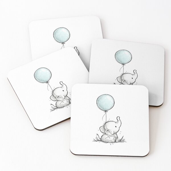 Item preview, CSK 27 – Little Elephant with Balloon designed and sold by CSK27.