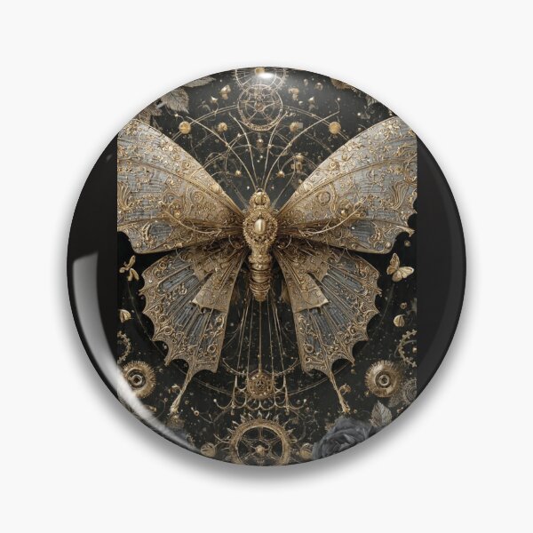 Item preview, Steampunk Butterfly  designed and sold by sueviolaart.