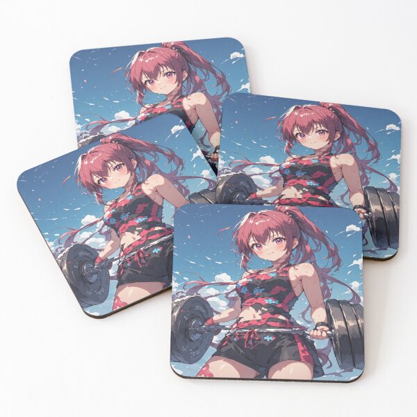 Item preview, Anime- Weightlifting for the Summertime designed and sold by vawnbillionaire.
