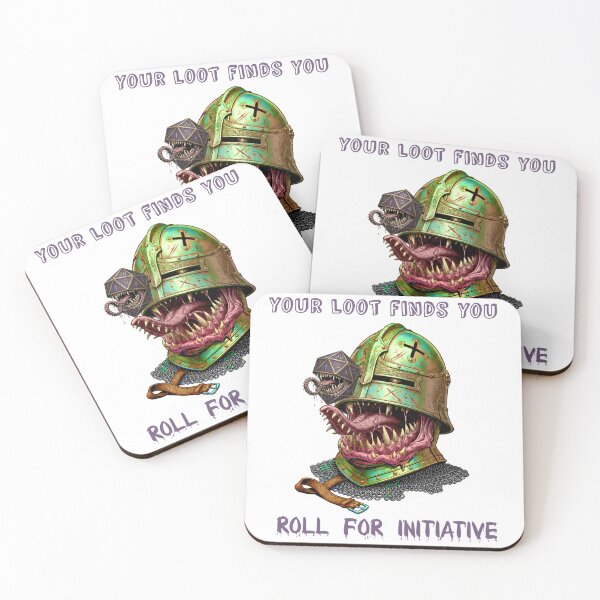 Item preview, Your Loot Finds You: D&D Mimic Knight d20 designed and sold by Carpediemdeluxe.