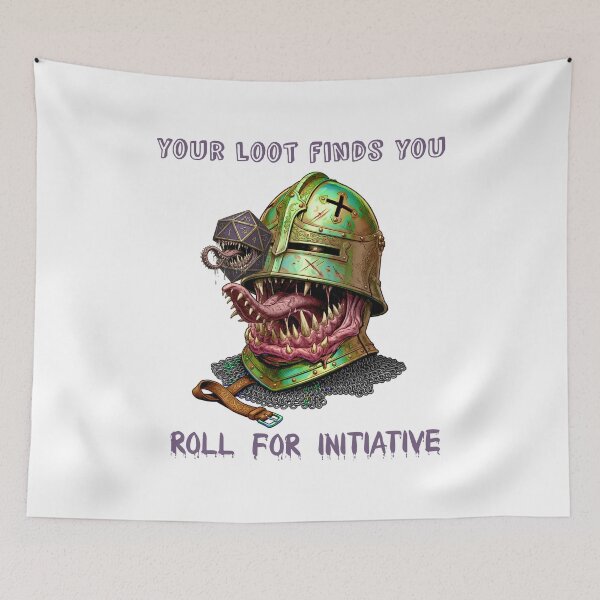 Item preview, Your Loot Finds You: D&D Mimic Knight d20 designed and sold by Carpediemdeluxe.