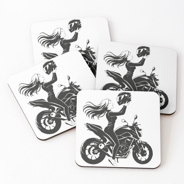 Item preview, Happy Bikergirl designed and sold by AVStudioS&S.