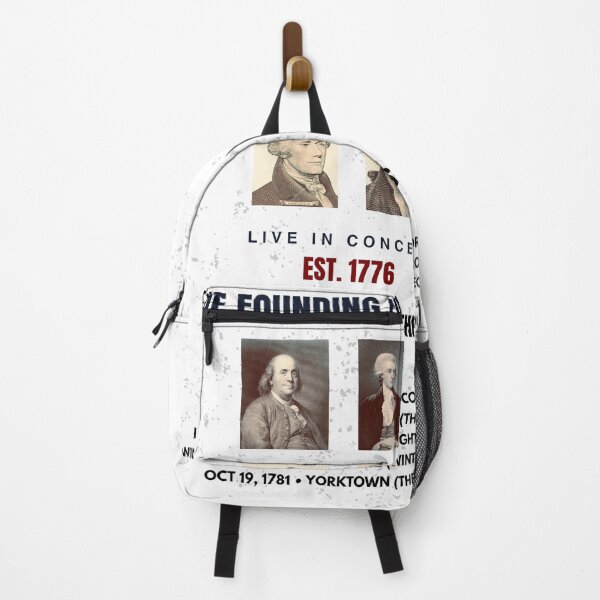Item preview, The Founding Fathers 1776 World Tour – 250th Anniversary Rock Concert designed and sold by PatrioticPrints250.