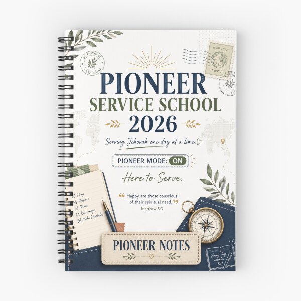 Item preview, Pioneer Service School 2026 | JW designed and sold by Alla  Lily.