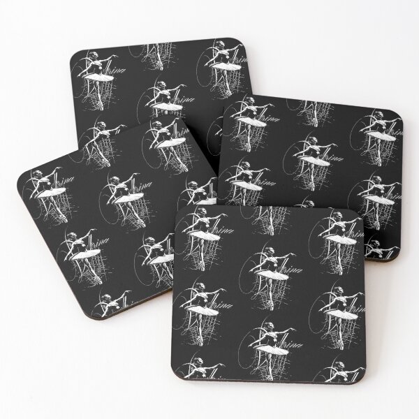 Item preview, Vintage Ballerina Dance Silhouette Woodcut Engraving Art designed and sold by AXENT Designs.