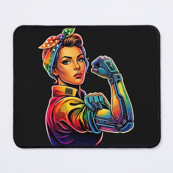 Item preview, Rainbow Cyber Strength designed and sold by StillWildink.