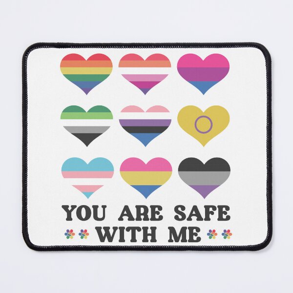 Item preview, Pride Month You Are Safe With Me designed and sold by EfiKrios.