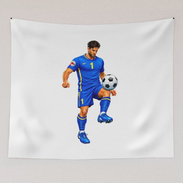 Item preview,  2026 World Cup: Dynamic Footballer Illustration designed and sold by CHRIST5000.