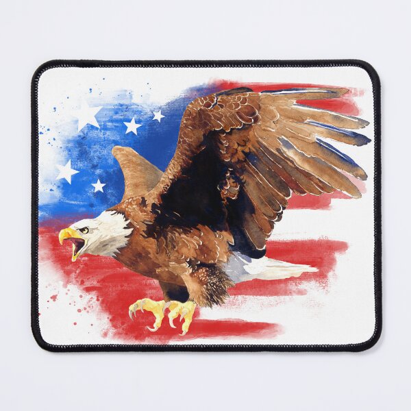 Item preview, USA Eagle (for light backgrounds) designed and sold by Fox Tale Studio.