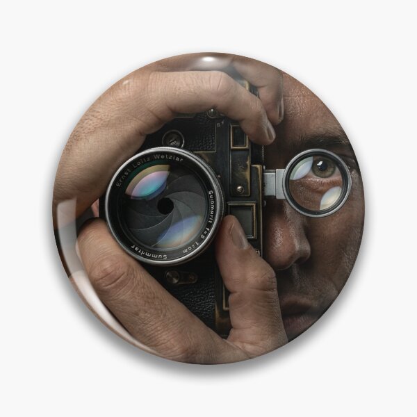Item preview, he Photographer’s Eye: Surreal Vintage Rangefinder Portrait designed and sold by marianka91.