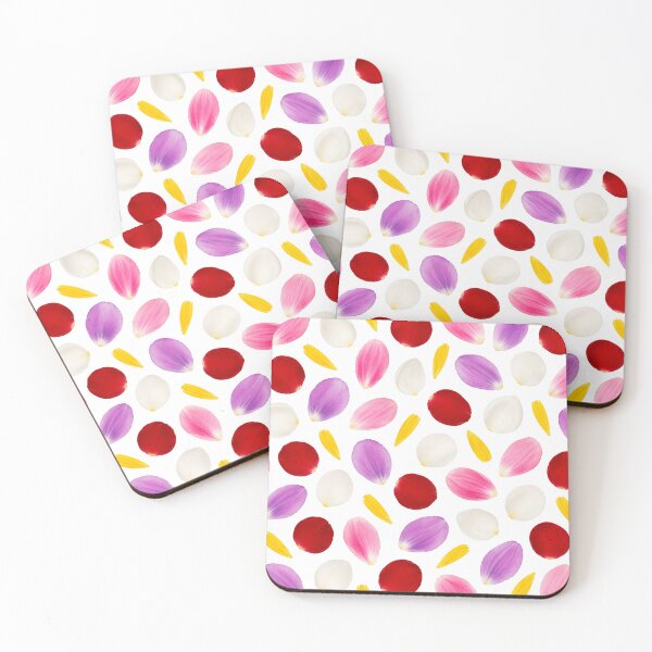 Item preview, Colorful Flower Petals Spring Floral Garden Seamless Pattern designed and sold by Seculinator.