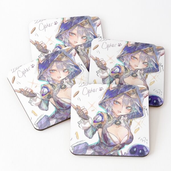 Item preview, Cipher Water Colors Honkai Star Rail designed and sold by KomiArts.