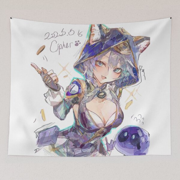 Item preview, Cipher Water Colors Honkai Star Rail designed and sold by KomiArts.