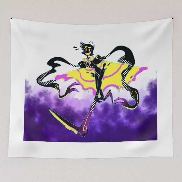 Item preview, Retro Void Jester Graphic Aesthetic Neon Streetwear Character designed and sold by Bassot-Studio.