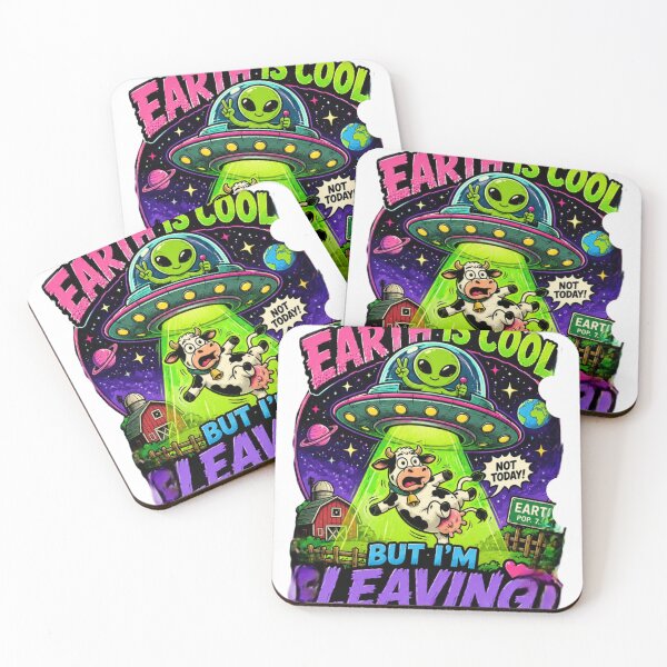 Item preview, Earth Is Cool But I'm Leaving designed and sold by KINOOOMA.