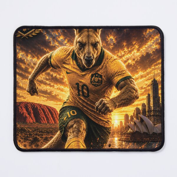 Item preview, Australia Outback Kangaroo Warrior | World Cup 2026 Fan Art designed and sold by batcoprod.