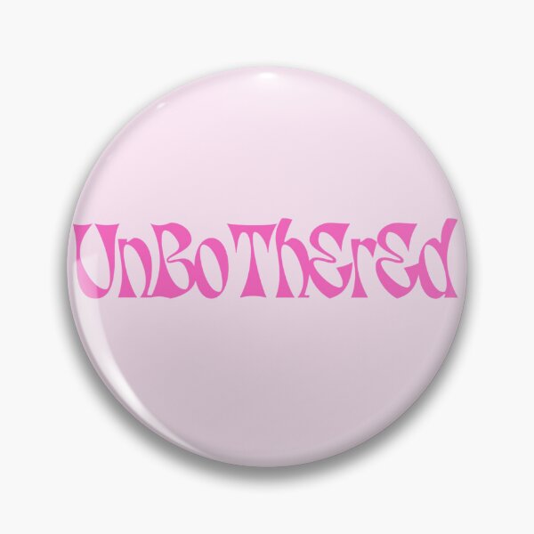 Item preview, UNBOTHERED Minimal Typography Design Modern Aesthetic Statement Word Art Clean Text Print designed and sold by KleanGirlAesthetics.