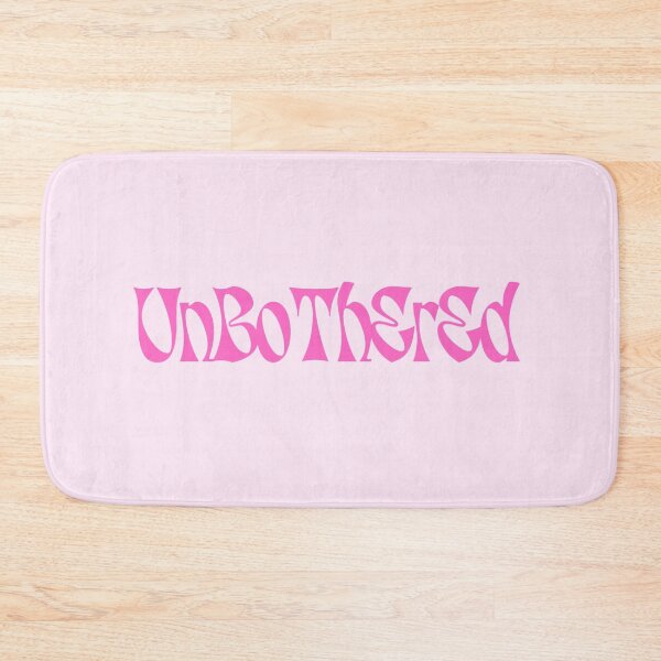 Item preview, UNBOTHERED Minimal Typography Design Modern Aesthetic Statement Word Art Clean Text Print designed and sold by KleanGirlAesthetics.