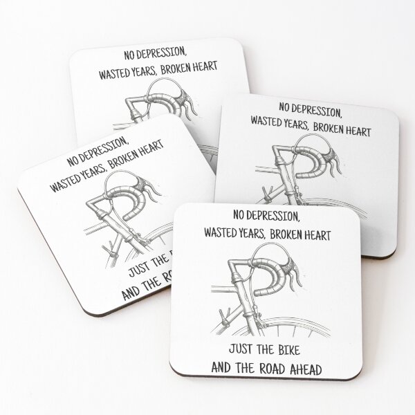 Item preview, Cycling Is My Therapy - Road Bike Quote designed and sold by Stefanrajzer.