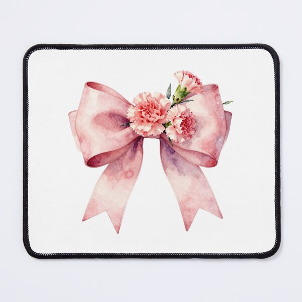 Item preview, Elegant Pink Carnation Ribbon designed and sold by TaBogroupsRed.