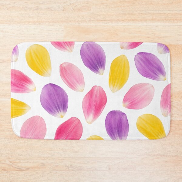 Item preview, Pink Yellow Purple Tulip Petals Vibrant Summer Floral Seamless Pattern designed and sold by Seculinator.