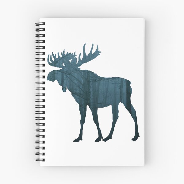 Item preview, Forest Moose designed and sold by TheCuriosityCabinet.